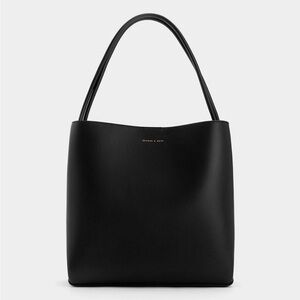 Charles & Keith Black Shoulder Bag